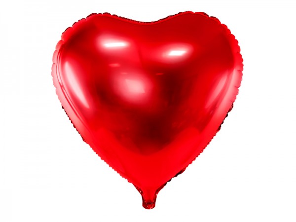 Folienballon Herz rot