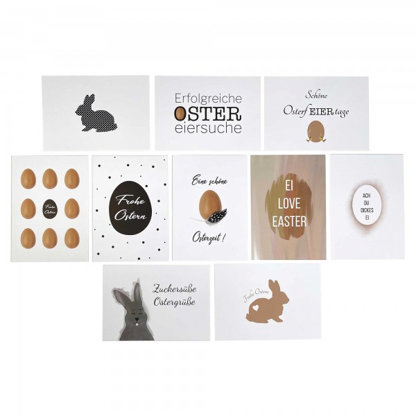 Postkarten Ostern Set